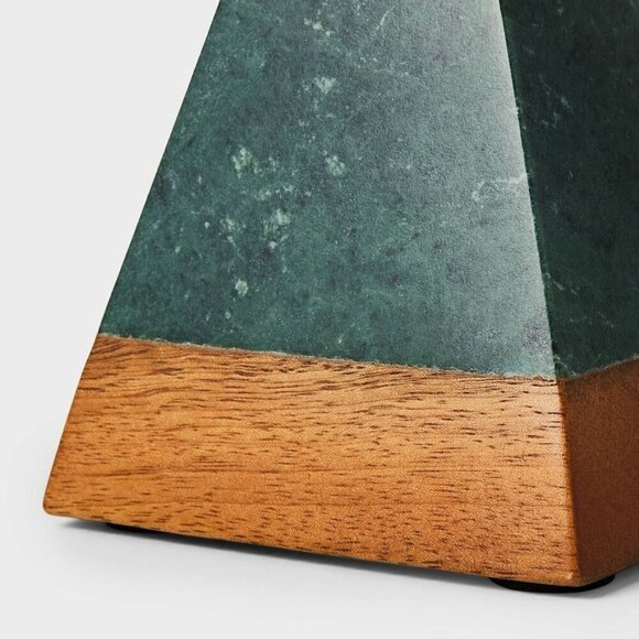 Threshold Studio McGee Marble and Wood Christmas Green Medium - Target 2023 - Picture 3 of 6